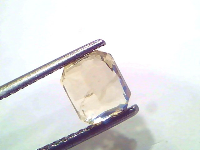 2.51 Ct Certified Unheated Natural Ceylon Yellow Sapphire Pukhraj – 2.75 Ratti