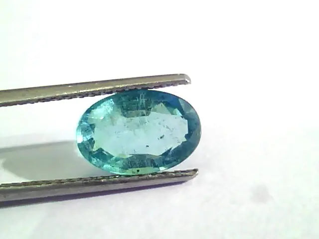 2.58 Ct Untreated Natural Zambian Emerald Gemstone Panna AAA