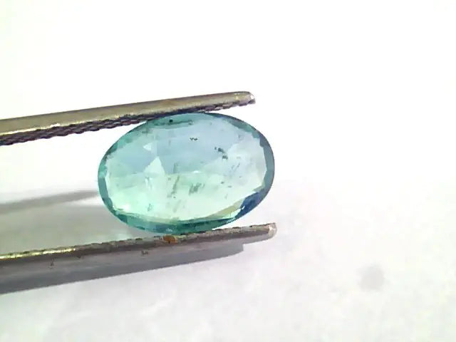 2.58 Ct Untreated Natural Zambian Emerald Gemstone Panna AAA