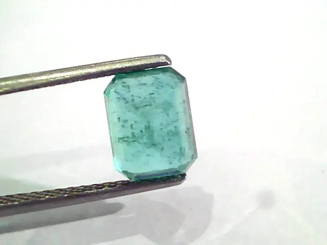 2.60 Ct Untreated Natural Zambian Emerald Gemstone Panna AAA