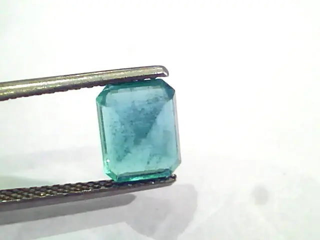 2.61 Ct Untreated Natural Zambian Emerald Gemstone Panna AAA