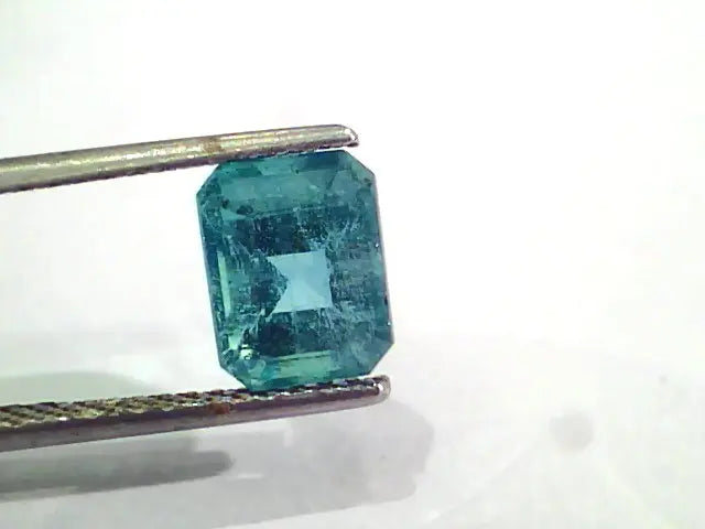 2.61 Ct Untreated Natural Zambian Emerald Gemstone Panna AAA