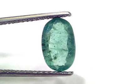 2.56 Ct Untreated Natural Zambian Emerald Gemstone Panna Gems - Venus Gems