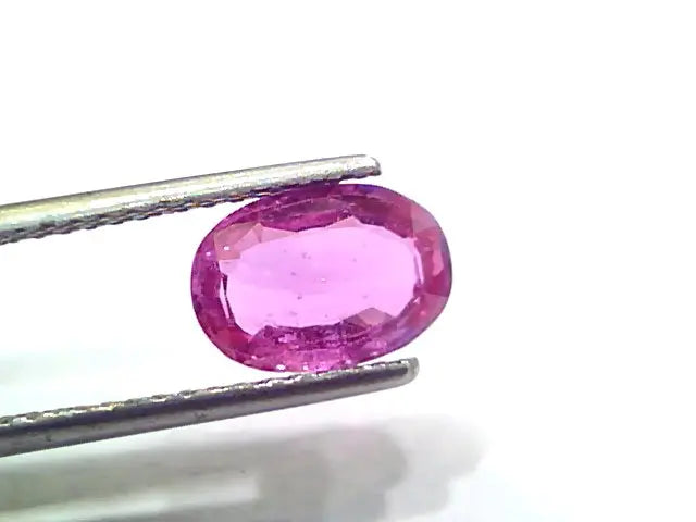 2.54 Ct GII Certified Unheated Untreated Natural Madagaskar Ruby AA
