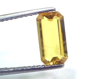 2.56 Ct Natural Yellow Sapphire Pukhraj Jupiter Gemstone (Heated)