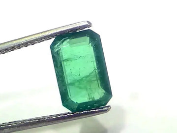 2.55 Ct GII Certified Untreated Natural Zambian Emerald Gems AAA