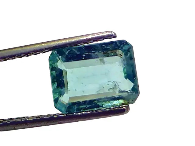 2.55 Ct GII Certified Untreated Natural Zambian Emerald Panna Gemstone