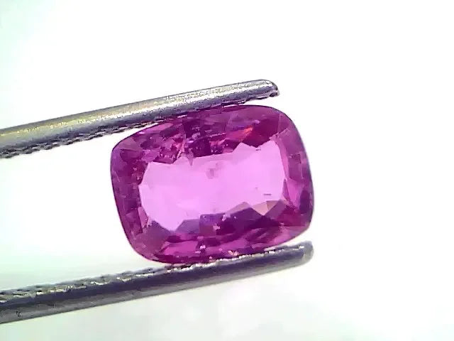 2.55 Ct GII Certified Unheated Untreted Natural Madagaskar Ruby AAA - Venus Gems