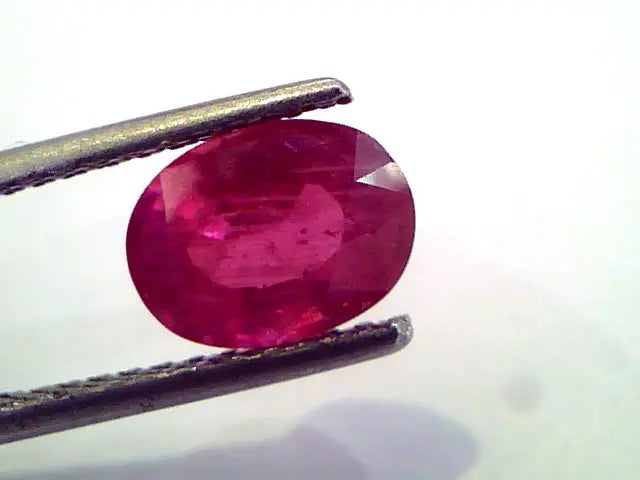 2.65 Ct Natural Ruby Gemstone Manek Gem for Sun (Heated)