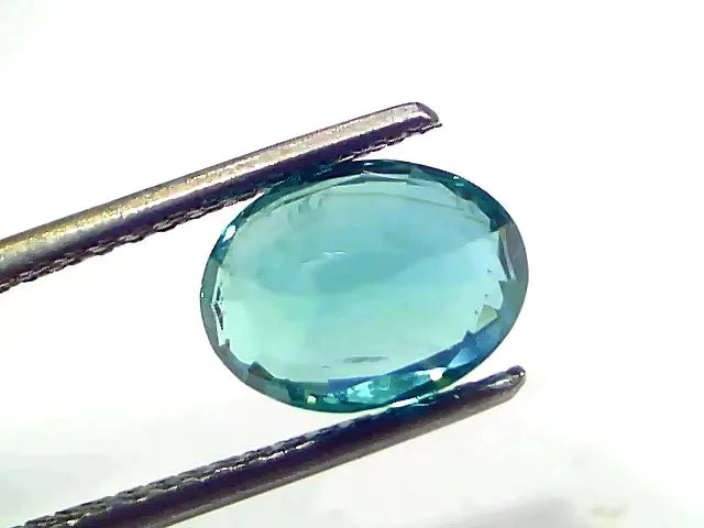 2.56 Ct IGI Certified Untreated Natural Zambian Emerald Gemstone AAA