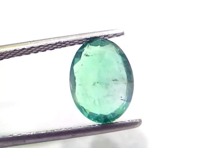 2.58 Ct GII Certified Untreated Natural Zambian Emerald Gems AAAAA