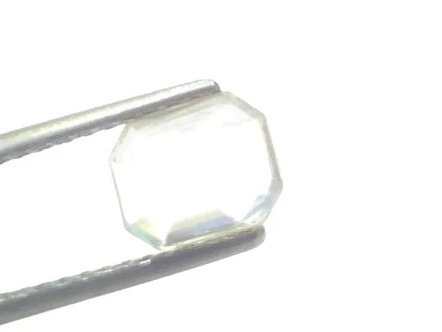 2.61 Ct Certified Unheated Untreated Natural Ceylon White Sapphire - Venus Gems