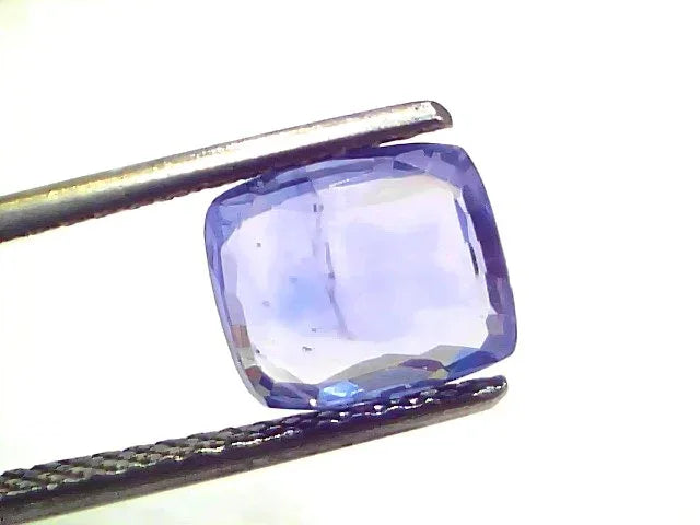 2.58 Ct Certified Unheated Untreated Natural Ceylon Blue Sapphire - Venus Gems