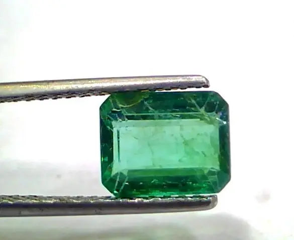 2.59 Ct Untreated Natural Zambian Emerald Gemstone Panna Gems AAAAA