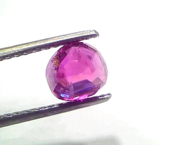 2.59 Ct Certified Unheated Untreated Natural Old Burma Ruby AAAA - Venus Gems
