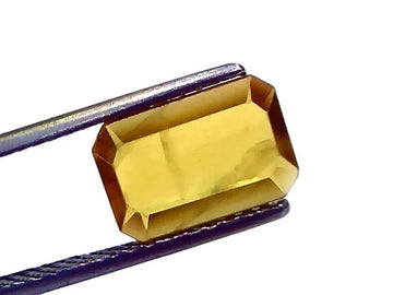 2.59 Ct Natural Yellow Sapphire Pukhraj Jupiter Gemstone (Heated) - Venus Gems
