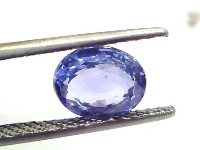 2.60 Ct Unheated Untreated Natural Ceylon Blue Sapphire Neelam Stone