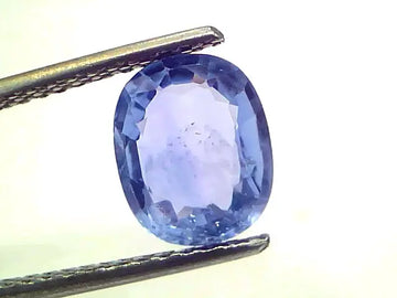 2.57 Ct Certified Unheated Untreated Natural Ceylon Blue Sapphire
