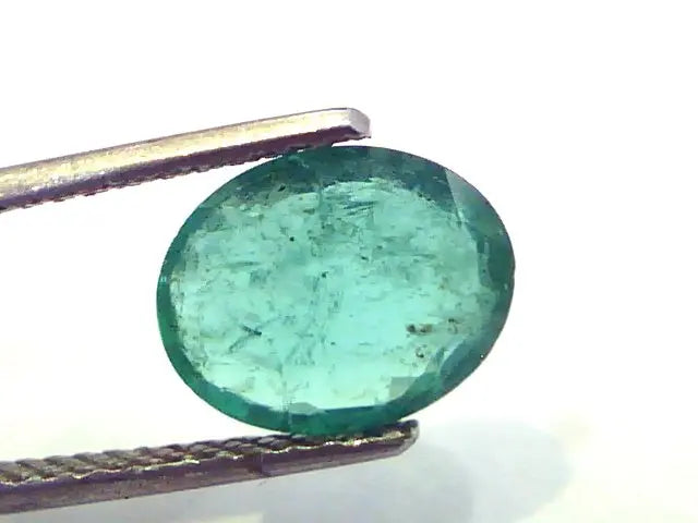 2.65 Ct Unheated Untreated Natural Zambian Emerald AA