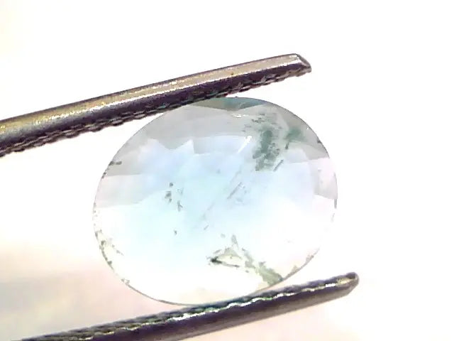 2.46 Ct Untreated Natural Zambian Emerald Gemstone Panna Gemstone