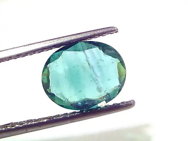 2.60 Ct IGI Certified Untreated Natural Zambian Emerald Gems AAA