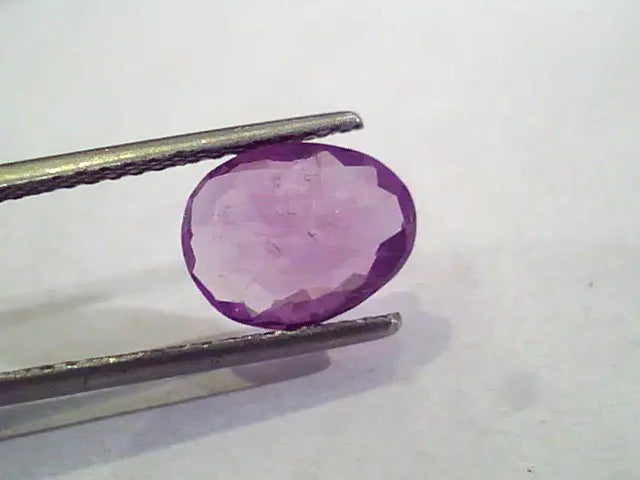 2.60 Ct Unheated Untreated Natural Purple Sapphire Khuni Neelam