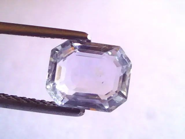 2.65 Ct Unheated Untreated Natural Ceylon White Sapphire Venus