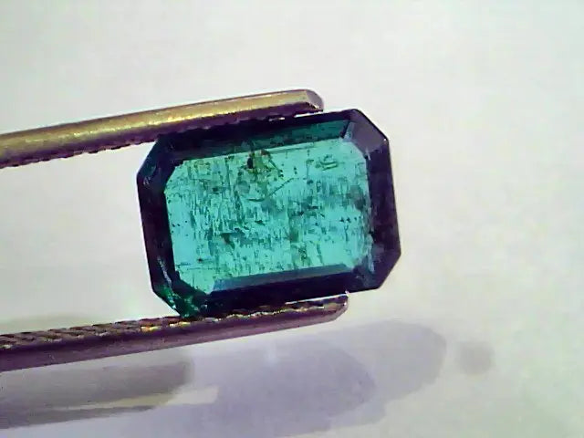 2.61 Ct Untreated Natural Zambian Emerald Gemstone Panna