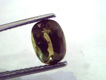 2.62 Ct Untreated Natural Certified Colour Changing Alexandrite