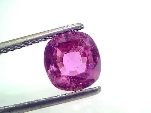 2.66 Ct GII Certified Unheated Untreted Natural Madagaskar Ruby AAA - Venus Gems