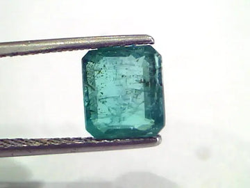 2.63 Ct Untreated Natural Zambian Emerald Gemstone Panna Gems