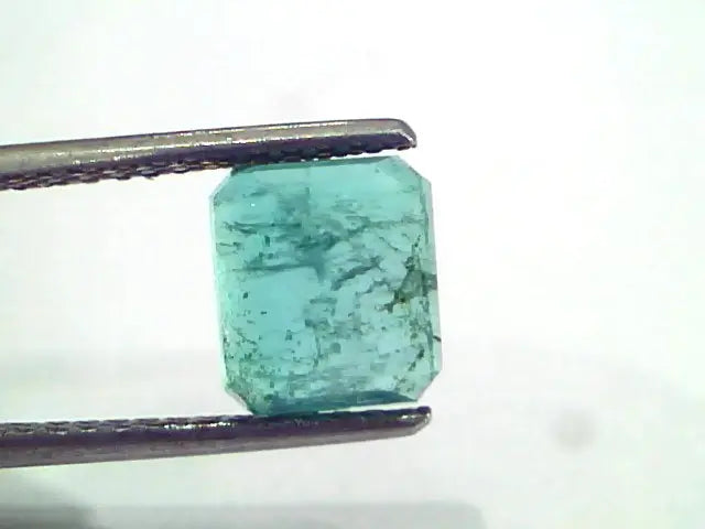 2.63 Ct Untreated Natural Zambian Emerald Gemstone Panna Gems