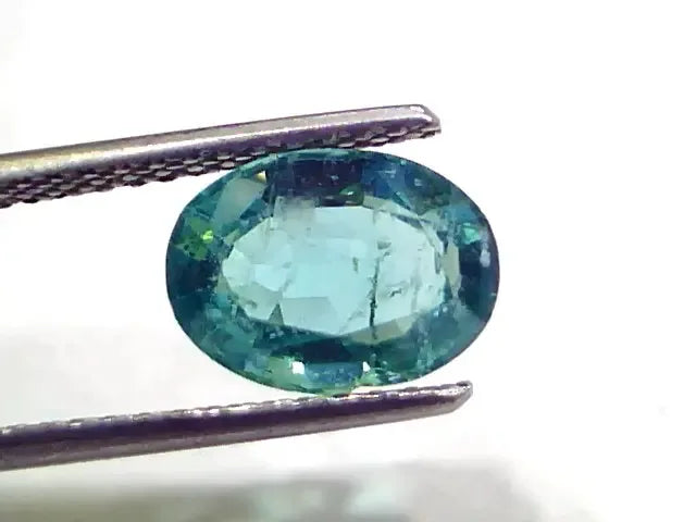 2.63 Ct GII Certified Untreated Natural Zambian Emerald Gems AAAAA - Venus Gems