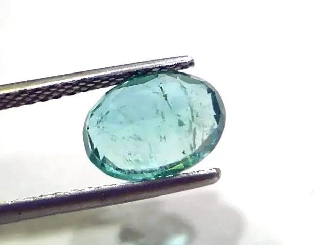 2.63 Ct GII Certified Untreated Natural Zambian Emerald Gems AAAAA - Venus Gems