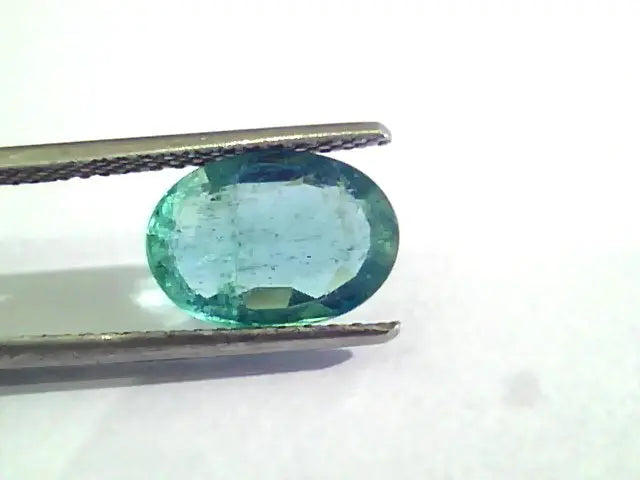 2.71 Ct Untreated Natural Zambian Emerald Gemstone Panna AAA