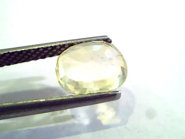 2.64 Ct Unheated Untreated Natural Ceylon Yellow Sapphire Gems