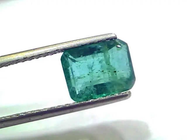 2.65 Ct Untreated Natural Zambian Emerald Gemstone Panna Stone