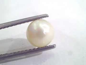 4.31 Ct Natural Certified Real South Sea Pearl,Certified Moti