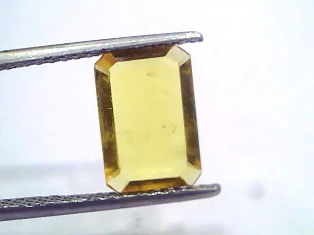 2.65 Ct Natural Yellow Sapphire Pukhraj Jupiter Gemstone(Heated)
