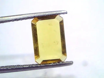 2.65 Ct Natural Yellow Sapphire Pukhraj Jupiter Gemstone(Heated)