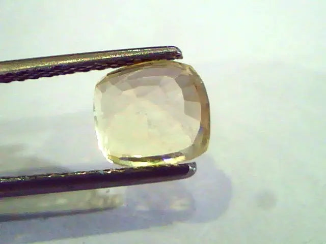 2.66 Ct 4.5 ratti Unheated Untreated Natural Ceylon Yellow Sapphire