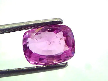2.65 Ct IGI Certified Unheated Untreated Natural Madagaskar Ruby