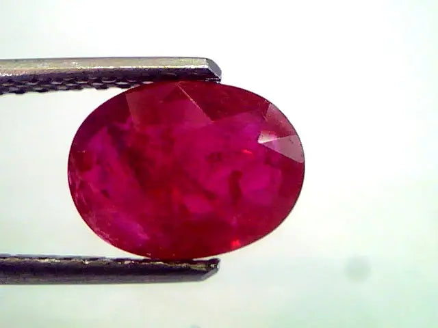 2.67 Ct Untreated Natural Mozambique Blood Red Ruby No Treatment