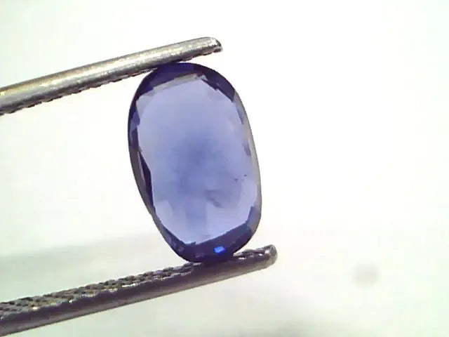 2.66 Ct Unheated Untreated Natural Ceylon Blue Sapphire Neelam - Venus Gems