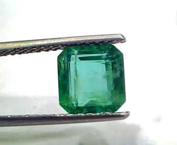 2.66 Ct Untreated Natural Zambian Emerald Gemstone Panna Gems AAAAA