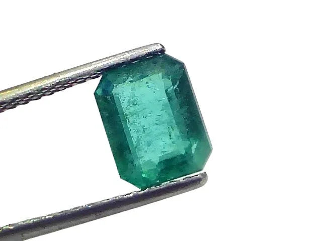 2.66 Ct GII Certified Untreated Natural Zambian Emerald Panna AAA - Venus Gems