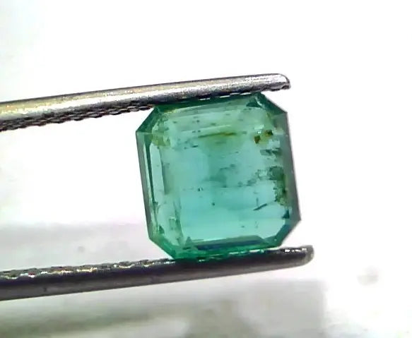 2.66 Ct Untreated Natural Zambian Emerald Gemstone Panna Gems AAAAA