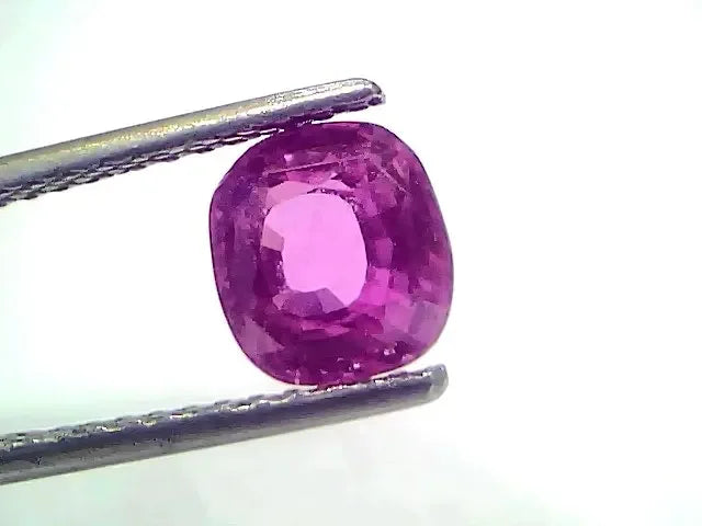 2.62 Ct GII Certified Unheated Untreted Natural Madagaskar Ruby AAA - Venus Gems