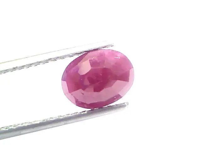 2.67 Ct Certified Unheated Untreated Natural New Burma Ruby
