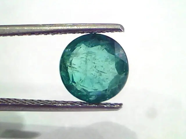 2.67 Ct Untreated Natural Zambian Emerald Gemstone Panna AAA